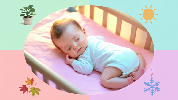 Ce să porți bebelușul în funcție de sezon: Ghidul complet pentru un somn liniștit